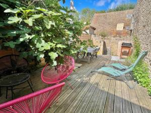 Maisons de vacances Petite vague - maison atypique avec terrasse : photos des chambres