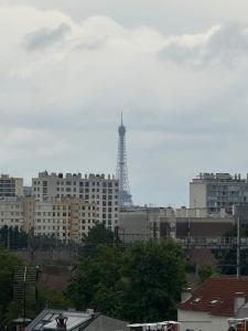 Appartements Pleasant 2P with balcony & Eiffel Tower view : photos des chambres
