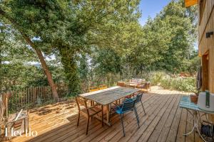 Maisons de vacances Cabane d’Ismou Pool & Wood Design : photos des chambres