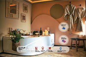 Desert rose jacuzzi situé à 5 min du centre ville de mulhouse stationnement privée sur demande