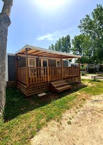 Campings Mobil-home domaine la yole 5 etoiles : photos des chambres