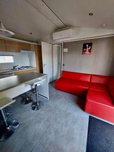 Campings Mobil-home domaine la yole 5 etoiles : photos des chambres