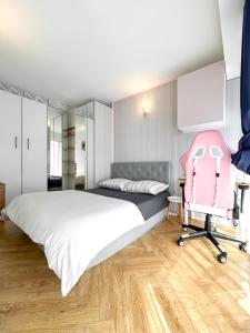 Appartements Appartement Avec Piscine Metro Convention : photos des chambres