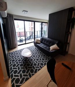 Studio 705 Premium no Centro de Chapecó com Varanda Piscina Academia e Vaga Garagem AP Completo