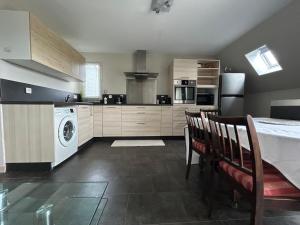 Balcon avec vue sur golf à Houlgate