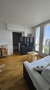 Appartements Paris 16eme vista a la torre eiffel : photos des chambres