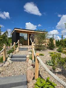 Czôrny Dąb - nowoczesny dom wakacyjny na Kaszubach, jacuzzi, sauna, bilard