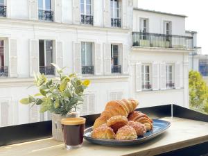 Elegant Montmartre Apartment Overlooking Paris Rooftops