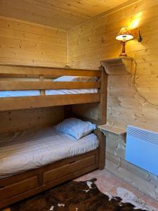 Chalet de Sophie sur piste ski aux pieds