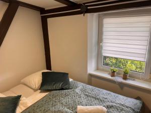 Małe mieszkanie na poddaszu w centrum