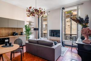 Appartements Le Boudoir des Capucins - T2 Plein Centre Ville proche Canebiere Vieux Port - Gare TGV Saint Charles : Appartement 1 Chambre
