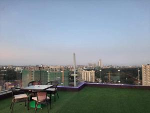 elegant celestial two bedroom apartment with amazing breathtaking city views heated swimming pool fully equipped gym ample parking space and children playing ground