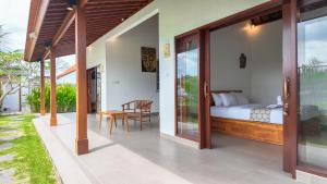2BR Rice Fields Villa Santa 4 in Cemagi