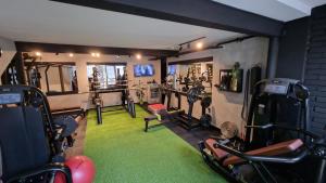 City apartment and gym