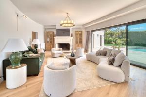 Villas REF 2144 - Cannes Californie- Villa for rent : photos des chambres