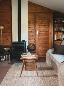 Chalets Chalet en bord d-etang : Chalet 1 Chambre