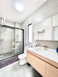 Beautifully and Elegantly furnished three bedroom with swimming pool fully equipped gym ample parking ,children playing ground and amazing scenic city views