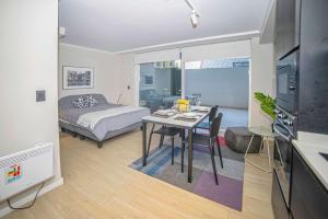 Alojamiento con terraza privada en Providencia