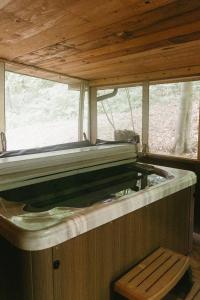"Alpine Hills" Cozy Hideaway RRG Cabin w Hot Tub