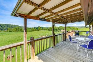 Rogersville Barn Apartment on 27 Acres with Pond!