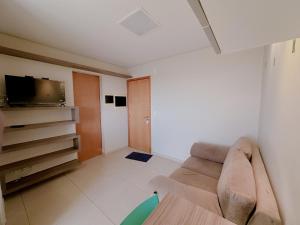 Flat em frente Flamboyant Shopping