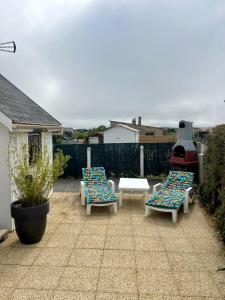 Maisons de vacances Le Ribeiro, Maison vue sur mer - 30m de la plage : photos des chambres