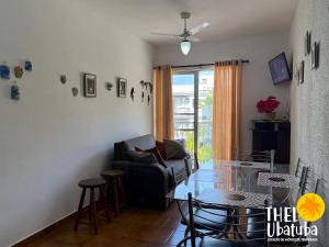 Studio econômico 1 Dorm. roupa de cama pertinho da Praia Grande de Ubatuba