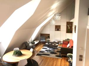 Duplex avec vue Mont-Blanc, centre ville Chamonix