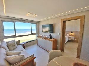 Cobertura duplex de frente para o mar