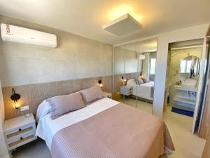 Cobertura duplex de frente para o mar