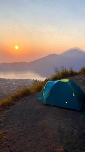 Mount Batur Camping on Summit