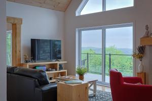 Chalet Neuf Avec Spa - Horizon Des Coteaux