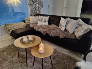 Nordic Style Home, 80m2, 2 bedroom, Wi-Fi, Sauna, Free parking