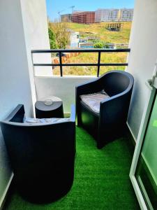 Modern with 2 private balconies Near stadium, Airport & Tangier free zone