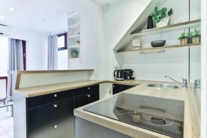 Appartements Charming 1BR 4P - Eiffel Tower Trocadero : photos des chambres