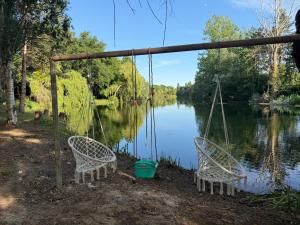 Tentes de luxe HPN 2025 camping au bord du lac : photos des chambres