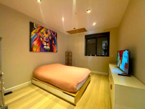 Villas Capsule la grange arcade de jeux billard 4 chambres 300m2 : photos des chambres