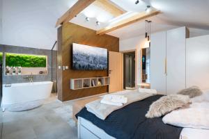 Apartmanica Chalet 5A, private wellness, garage, Donovaly center