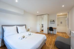 Appart'hotels Residence Coliving Bordeaux : Chambres Privees Tout Inclus : Chambre Double avec Salle de Bains Privative