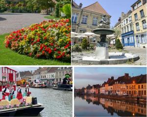 Le Bleu OMER - Jacuzzi non dispo & Netflix - Terrasse privée I Coeur de ville & Transports - Idéal FAMILLE - OFFRE SPÉCIALE