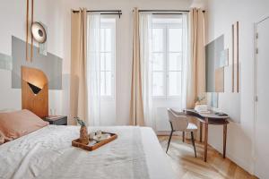 Appartements Fluma - 2 chambres et terrasse a Halles : photos des chambres