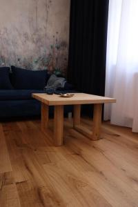 Niebieski apartament w Wileńska Park i prywatne miejsce w garażu podziemnym