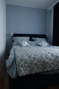 Niebieski apartament w Wileńska Park i prywatne miejsce w garażu podziemnym