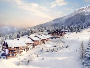 Appartements Appartement 4* pour 5 pers. a Valmorel, pied de pistes, parking, balcon - FR-1-356-477 : photos des chambres