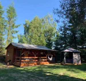 DOM LAS 3-natura, relaks, jacuzzi, ognisko, Jeziorsko