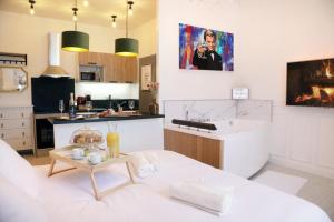 Appartements Le Gatsby - Cosy Flat - Jacuzzi - Senlis : photos des chambres