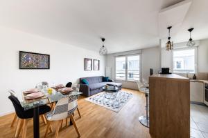 Appartements Chic&Cosy 1-Bedroom Apart,2 min Metro,10 min Paris : photos des chambres
