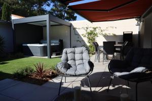 Maisons de vacances Logement en lisiere de foret : photos des chambres