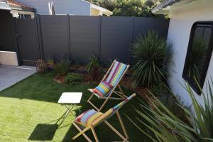 Maisons de vacances Logement en lisiere de foret : photos des chambres