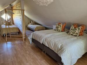 Mysigt boende nära hav och natur